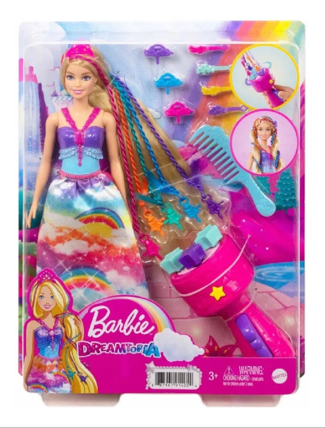 barbie dreamtopia trenzas