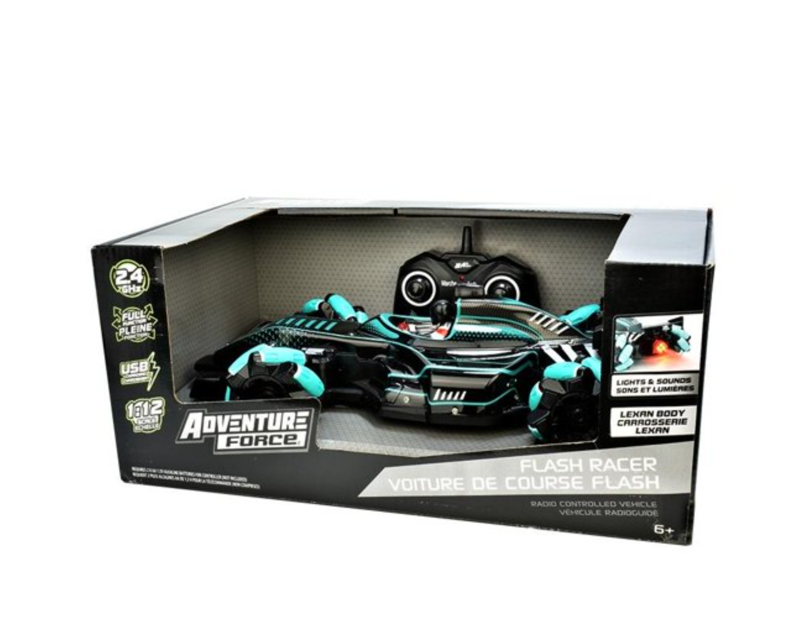 Flash Racer Multicolor Escala RC Adventure Force 23126 – Alebrije Toy