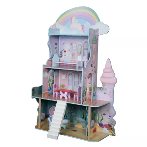 Castillo de Unicornios y Sirenas de Madera 071