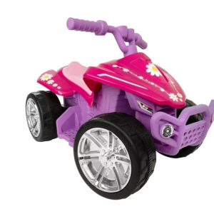 Cuatrimoto Eléctrica EVO Rosa con Morado 6v 077