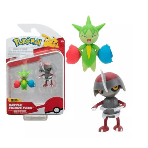 Pokemon Battle Figure Pack Roselia+Pawniard 24313