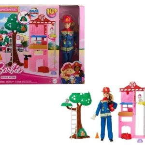 Barbie Profesiones Bombera al Rescate 031