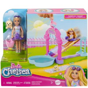 Barbie Chelsea Resbaladilla Acuática 012