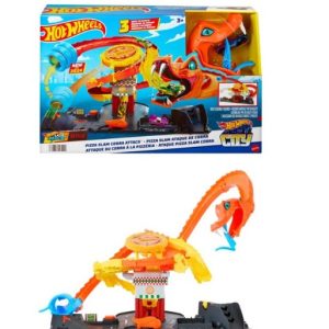 Hot Wheels Ataque Pizza Slam Pista 185