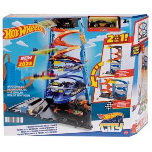Hot Wheels Pista Torre de Carreras Doble Altura 192