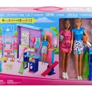 Barbie set Cuidado de Mascotas 035