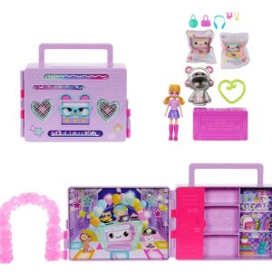Polly Pocket Set de Juego Fiesta Disco Fashion Reveal 354