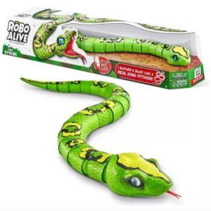 Robo Alive King Python Serpiente Robótica Interactiva 360