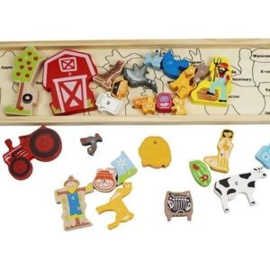 Spark Rompecabezas Madera Granja 372