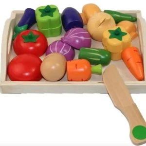 Juego de Cocina Vegetales Velcro 406