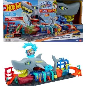 Hot Wheels Lavado de Autos Mega Tiburon 418b