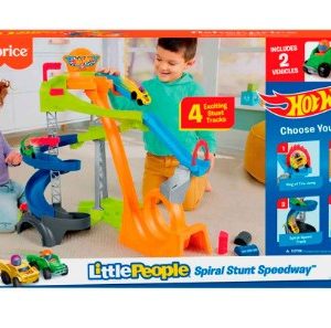 Fisher Price Pista Espiral Hot Wheels 424