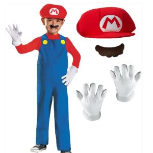 Disfraz Super Mario Bros Talla 7-9   092